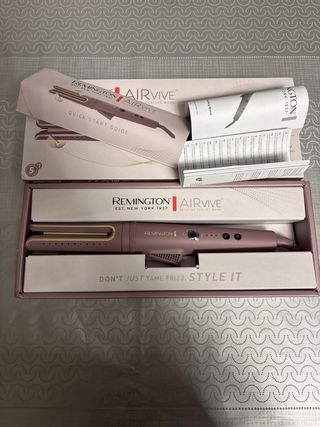 Remington Airvive Rizador Curling Wand Morado