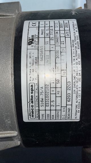 Generador Honda GX160 5.5