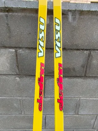 Esquís Salomon Prorace Visu + Bastones