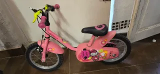 Bicicleta infantil rosa