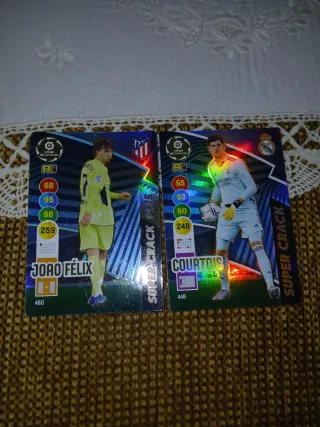 Cartas Coleccionables Súper Cracks