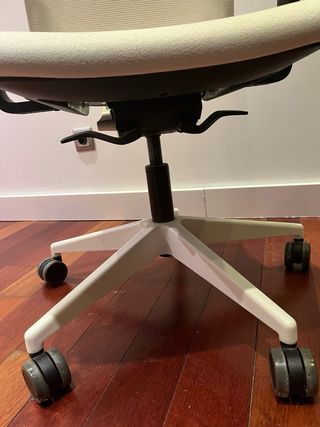 Silla Oficina Ergonómica Blanca. Perfecto estado