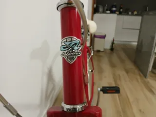 Bicicleta Paseo Italiana Años 40 Roja