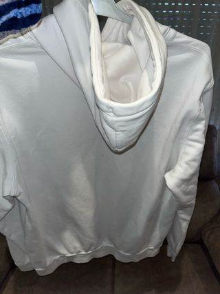 Sudadera Blanca Hombre Talla M