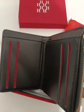 Portafoglio donna Carolina Herrera nero