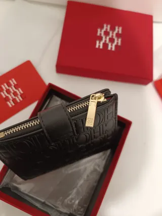 Portafoglio donna Carolina Herrera nero