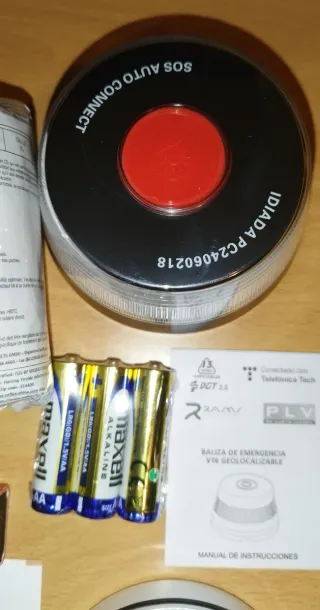 Lote 2 Balizas V16 Geolocalizadas Homologadas