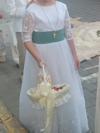 Traje de Comunión Niña Talla 10
