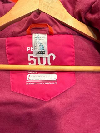 Chaqueta Nieve Decathlon 5-6 años