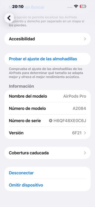 Apple AirPods Pro A2084 original #JBOC6L