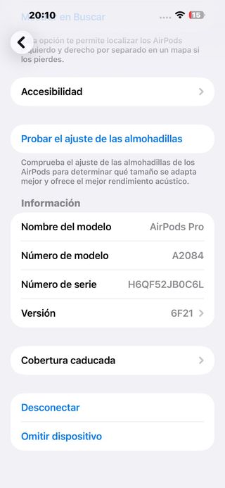 Apple AirPods Pro A2084 original #JBOC6L