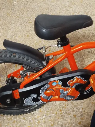 Bicicleta infantil 16 Btwin Naranja Decathlon