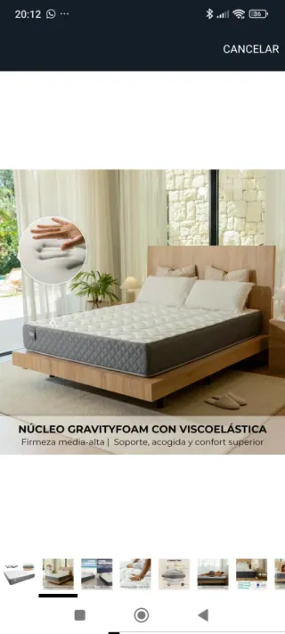 Colchón Nalui 180x200