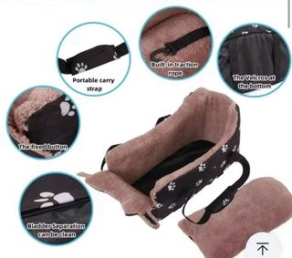 Bolso cama para perro coche