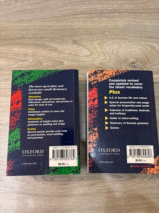 diccionarios alemán e inglés