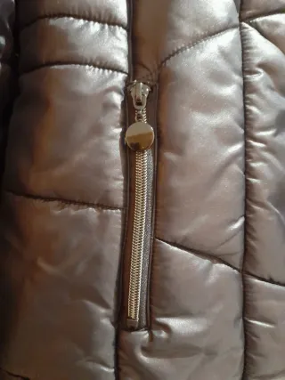 Chaquetón negro talla 46/48