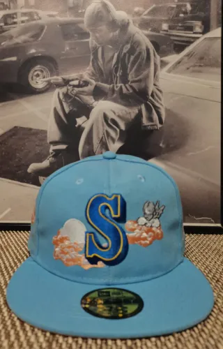 Gorra New Era 59Fifty Azul Multicolor Talla 7.1/2