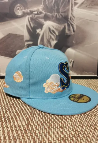 Gorra New Era 59Fifty Azul Multicolor Talla 7.1/2