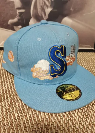 Gorra New Era 59Fifty Azul Multicolor Talla 7.1/2