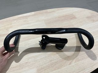 Potencia y manillar FSA  bicicleta de carretera