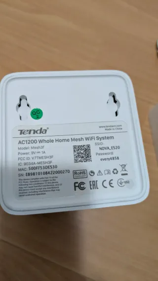 Red Mesh Tenda MW5S AC1200 Red Mesh