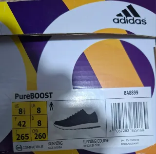 Adidas PureBOOST  Talla 42 Muy comodas para todo.