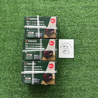 Pack 3 Baterías Parkside 20V 4Ah