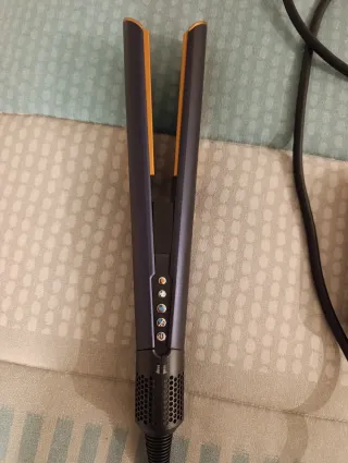 Plancha Dyson Airstrait Azul/Dorado