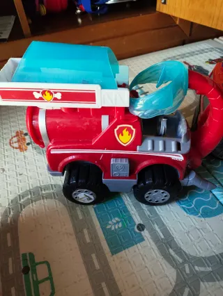 Camión Bomberos Patrulla Canina Lanza bolas