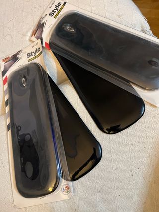 2 Protectores Parachoques Coche miden 30cm x 10cm