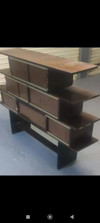 Estantería Vintage Madera Años 50-70