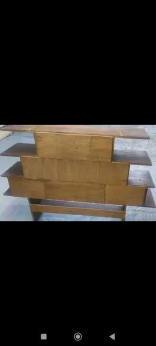 Estantería Vintage Madera Años 50-70