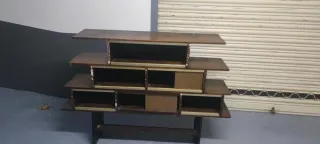 Estantería Vintage Madera Años 50-70