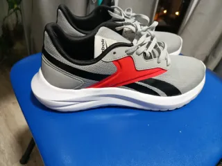 Zapatillas Reebok Hombre Gris/Rojo