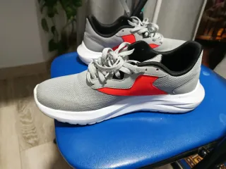 Zapatillas Reebok Hombre Gris/Rojo
