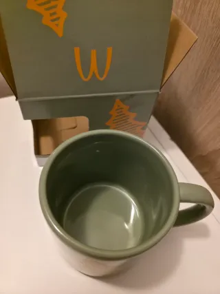 Taza McDonald's Verde Árbol Navidad