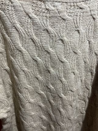 Jersey Stradivarius beige talla S