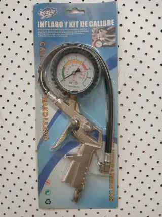 Inflador y Kit de Calibre Edusky
