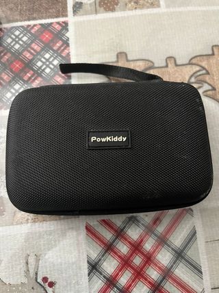 Consola Portátil Powkiddy Gris y Roja