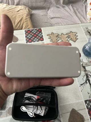 Consola Portátil Powkiddy Gris y Roja