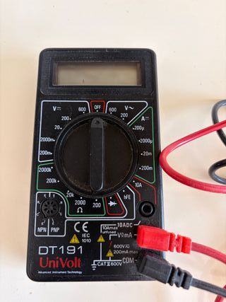 Multímetro Digital UniVolt DT191