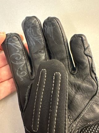 Guantes Moto Held Talla 6.5 Negros y Rojos