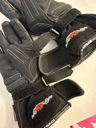 Guantes Moto Held Talla 6.5 Negros y Rojos