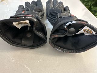 Guantes Moto Held Talla 6.5 Negros y Rojos