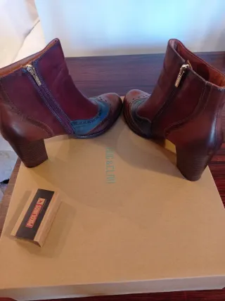 Botines Pikolinos Piel T40 Mujer