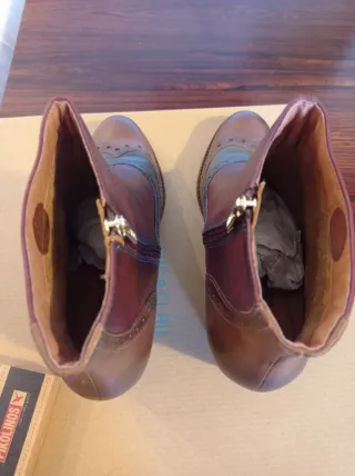 Botines Pikolinos Piel T40 Mujer