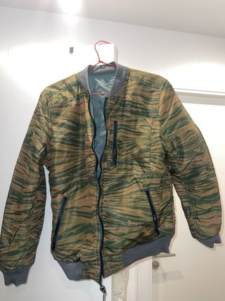 Chaqueta Bomber Verde Militar