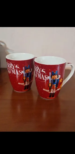 Set 2 tazze Natale Nutcracker