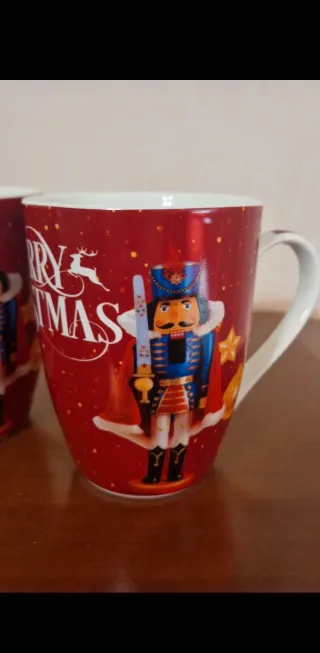Set 2 tazze Natale Nutcracker