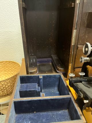 Microscopio Spencer Buffalo USA Antiguo